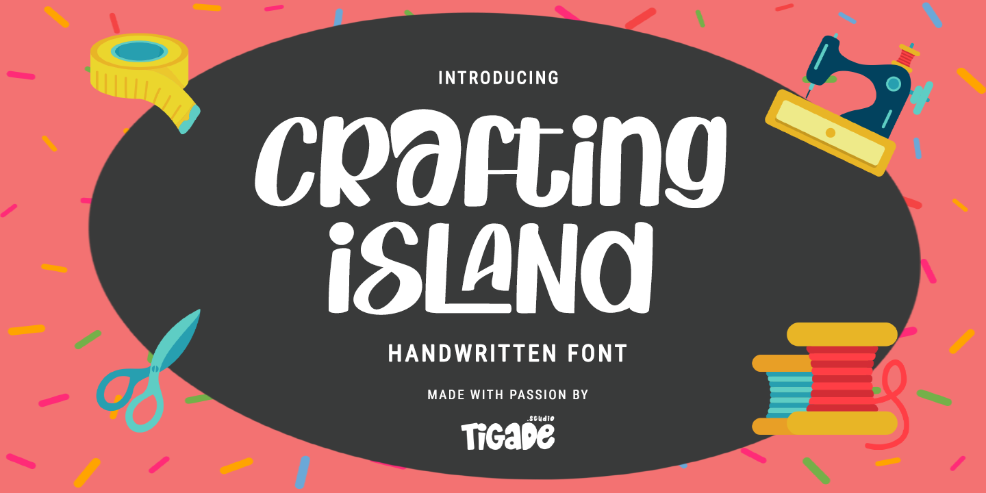 Crafting Island Font preview